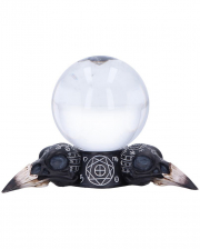 Future Of The Raven Crystal Ball With Holder 15cm 