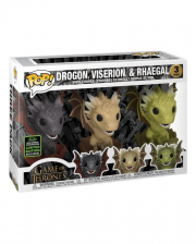 Drogon, Viserion & Rhaegal GOT Funko Pop! Set Of 3