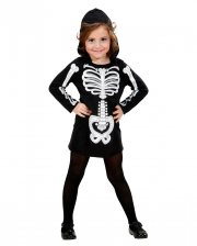 Glamour Skeleton Girl Costume 