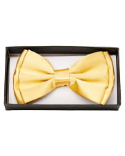 Golden Satin Bow Tie Deluxe 
