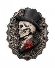 Gothic Skelett Gentleman Day of the Dead Wandbild 