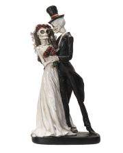 Gothic Skelett Hochzeitspaar 32cm 