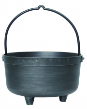 Large Witch Cauldron With Handle 25cm 