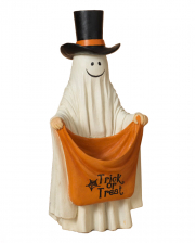 Halloween Geist mit Trick or Treat Tasche 42cm 