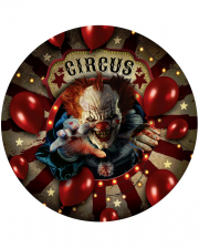 Halloween Horrorclown Circus Pappteller 6 St. 