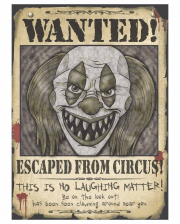 Horrorclown Wanted Poster 