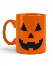 Jack O'Lantern Pumpkin Face Mug 