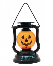 Halloween Pumpkin Lantern With Handle 14cm 