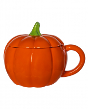 Halloween Pumpkin Mug With Lid 500ml 