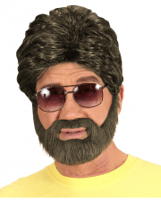 Hangover Perücke mit Bart