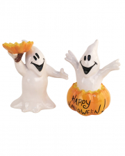 Happy Halloween Ghosts Salt & Pepper Shaker 