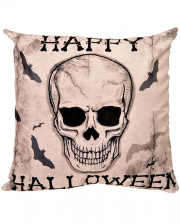 Happy Halloween Skull Pillowcase 45x45cm 