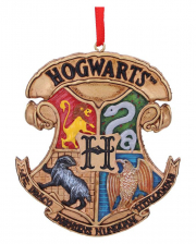 Harry Potter Hogwarts Crest Weihnachtskugel 