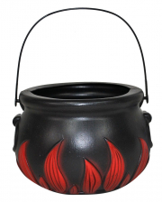 Witch's Cauldron With Flames Motive 18 Cm 