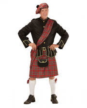 Highlander Schottenkostüm mit Tasche 