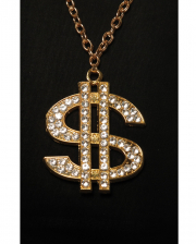 Hip Hop Goldkette mit Dollarzeichen 