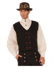Steampunk vest with buttons 