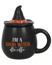 "I'm a Good Witch After Coffee" Kaffeebecher 15cm 