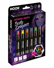 Intensive Neon UV Make-Up Pencils 6 Pcs. 