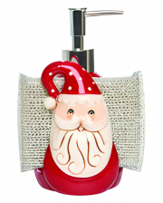 Johanna Parker Santa Claus Soap Dispenser & Sponge Holder 