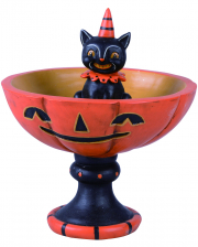 Johanna Parker Vintage Cat Candy Bowl 
