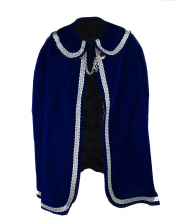 Carnival Prince Coat In Blue-Silver 