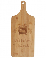 Kitchen Witch Wood Cutting Board 