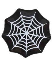Kleiner Spinnweben Keramikteller 10cm Ø 