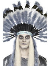 Native American Indian Headdress Ghost Town 