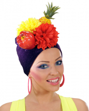 Kostümhut Miranda mit Früchten 