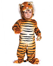 Cuddly tiger toddler costume 