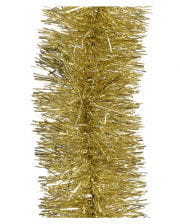 Tinsel garland - Gold 2,7m