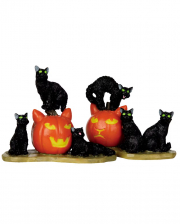Lemax Spooky Town - Halloween Cats Set Of 2 