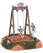 Lemax Spooky Town - Skeleton Swings 