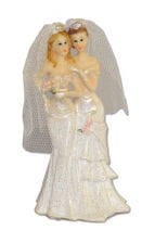 Lesbisches Hochzeitspaar 11,5 cm 