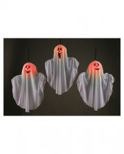 Smiling Ghost With Light Effect For Hanging 