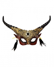 Lord Of The Darkness Devil Half Mask 