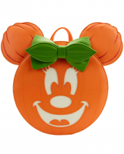 Loungefly Disney Glow Face Minnie Pumpkin Rucksack 