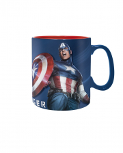 MARVEL Cup Captain America 460ml 