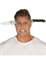 Messer im Kopf Halloween Haarreif 