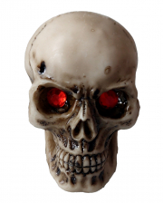 Mini Skull With Glitter Eyes 7cm 