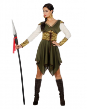 Mittelalter Kriegerin Kostüm 