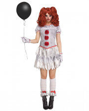 Evil Mrs Clown Costume For Adults 