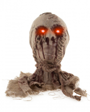 Mumienschädel mit LED Augen 50cm 