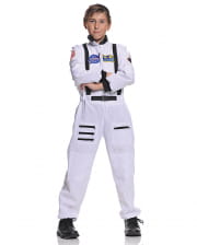 NASA Astronaut Child Costume white