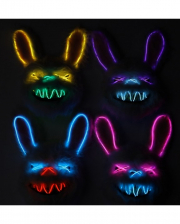 LED String Bunny Maske 