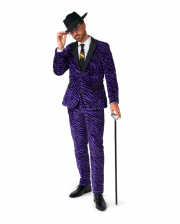 Pimp Faux Fur Zebra Anzug - Suitmeister 