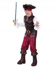 Piraten Deluxe Kinderkostüm Gr. M