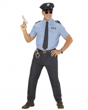 Policeman Men Costume 5 Pcs. 