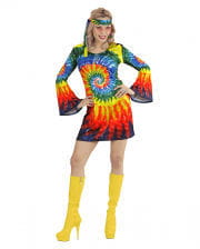 Psychedelic Hippie Girl Kostüm 